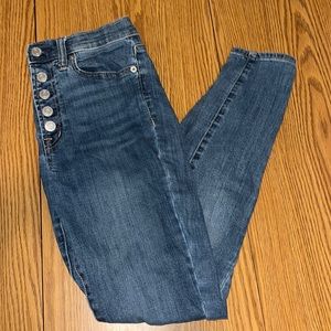GAP Denim Jeans Size 26 High Rise Legging